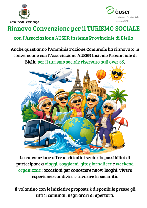 Rinnovo convenzione per il Turismo Sociale